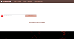 Desktop Screenshot of milie-web.fr
